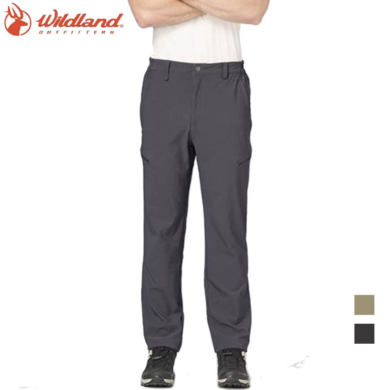 Wildland 荒野 男山旅四彈防潑保暖機能褲 兩色 0B32330 彈性長褲 耐磨長褲 登山褲