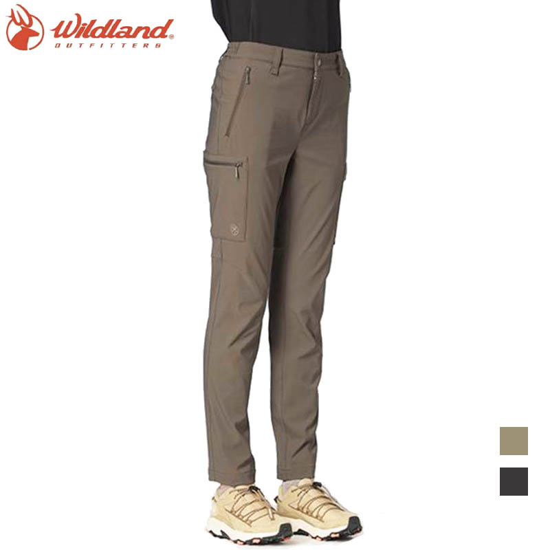 Wildland 荒野 女山旅四彈防潑保暖機能褲 0B32327 彈性長褲 直筒長褲 登山褲 休閒長褲
