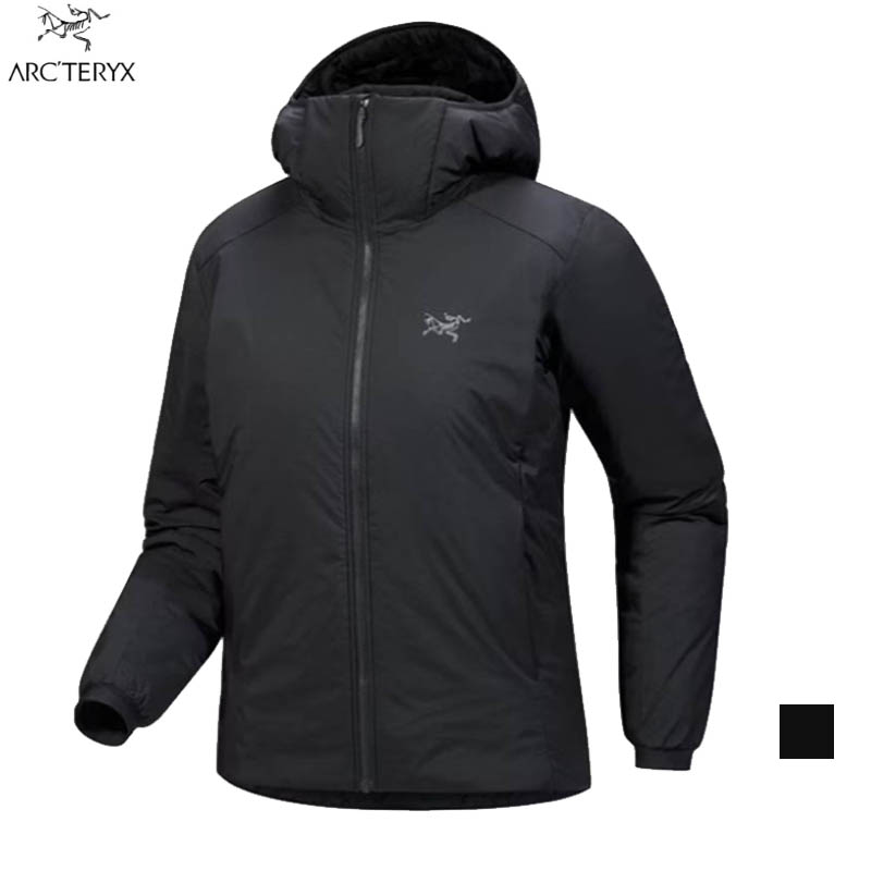 Arcteryx 始祖鳥 女 Atom SV 化纖外套 黑 X000009853 連帽保暖外套 Coreloft外套