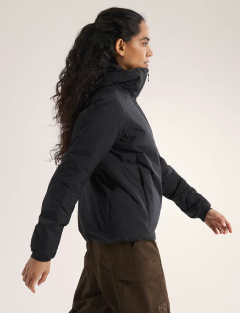 Arcteryx 始祖鳥 女 Atom SV 化纖外套 黑 X000009853 連帽保暖外套 Coreloft外套