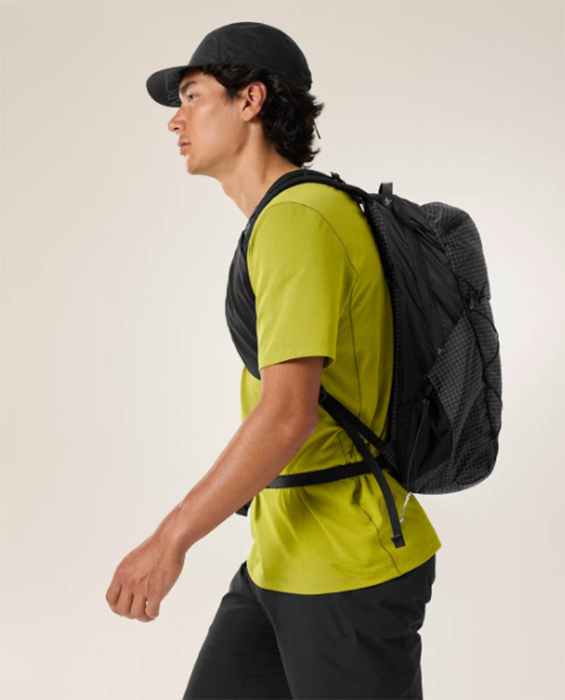 Arcteryx 始祖鳥 Aerios 18L 輕量登山背包 黑 X000009581 單日包 登山包 後背包