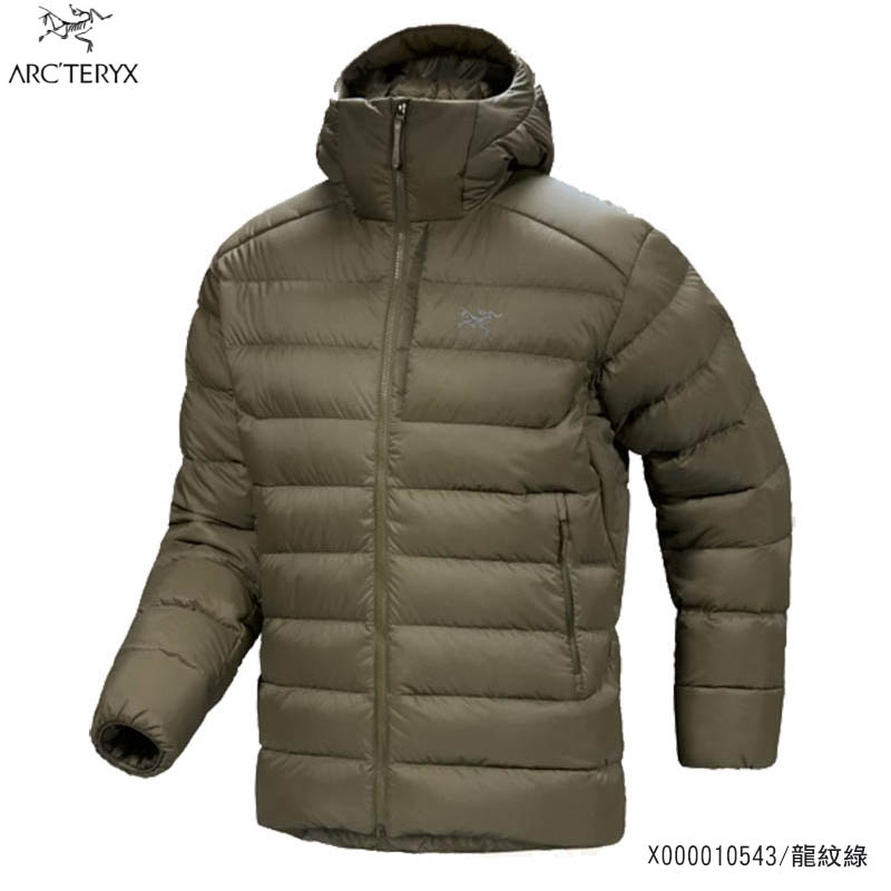 Arcteryx 始祖鳥 男 Thorium 羽絨外套 黑 龍紋綠 X000010543 鵝絨填充 保暖外套 禦寒