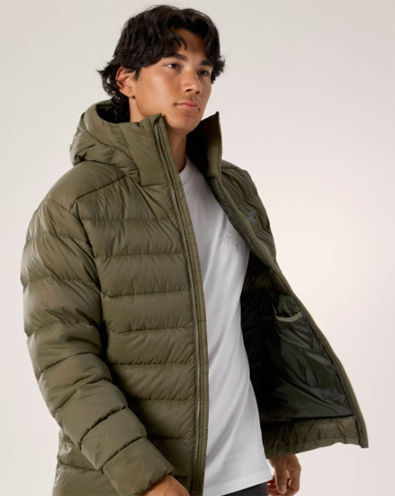 Arcteryx 始祖鳥 男 Thorium 羽絨外套 黑 龍紋綠 X000010543 鵝絨填充 保暖外套 禦寒