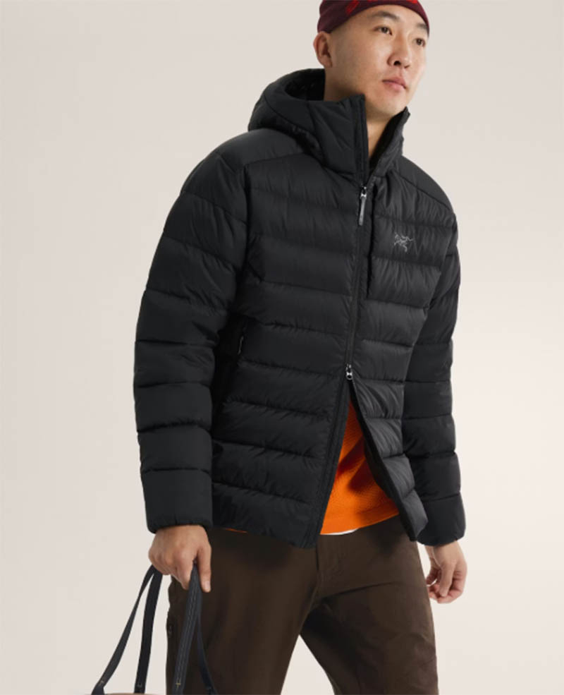 Arcteryx 始祖鳥 男 Thorium 羽絨外套 黑 龍紋綠 X000010543 鵝絨填充 保暖外套 禦寒