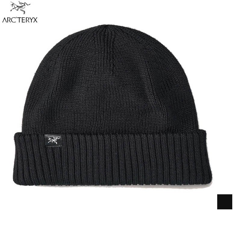 ARC'TERYX 始祖鳥 Mallow 針織毛帽 黑 X000007423 經典毛帽 保暖帽 羊毛帽