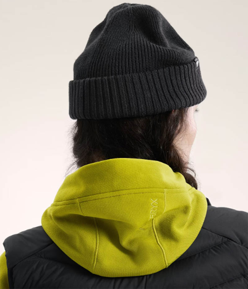 ARC'TERYX 始祖鳥 Mallow 針織毛帽 黑 X000007423 經典毛帽 保暖帽 羊毛帽