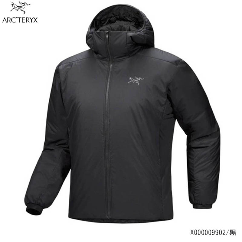 ARC'TERYX 始祖鳥 男 Atom SV 化纖外套 黑 X000009902 Coreloft保暖連帽外套