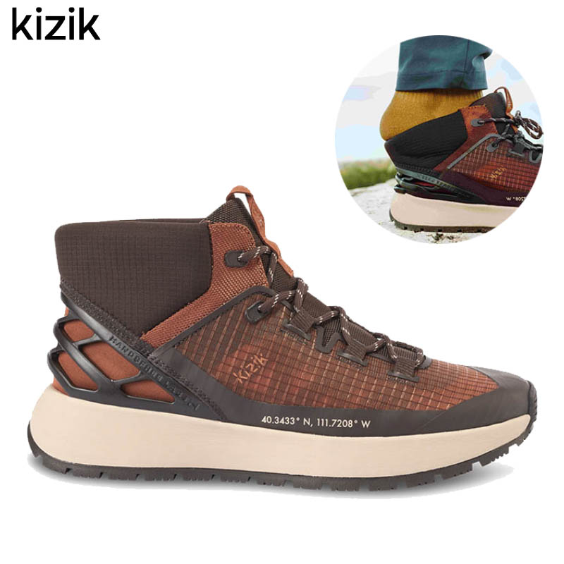 KIZIK 美國 Wasatch Mid 瓦薩奇 男款中筒休閒鞋 DWASCC17 咖啡棕 好穿脫 懶人鞋 高回彈