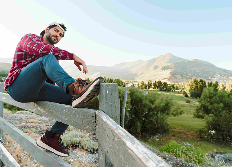 KIZIK 美國 Wasatch Mid 瓦薩奇 男款中筒休閒鞋 DWASCC17 咖啡棕 好穿脫 懶人鞋 高回彈