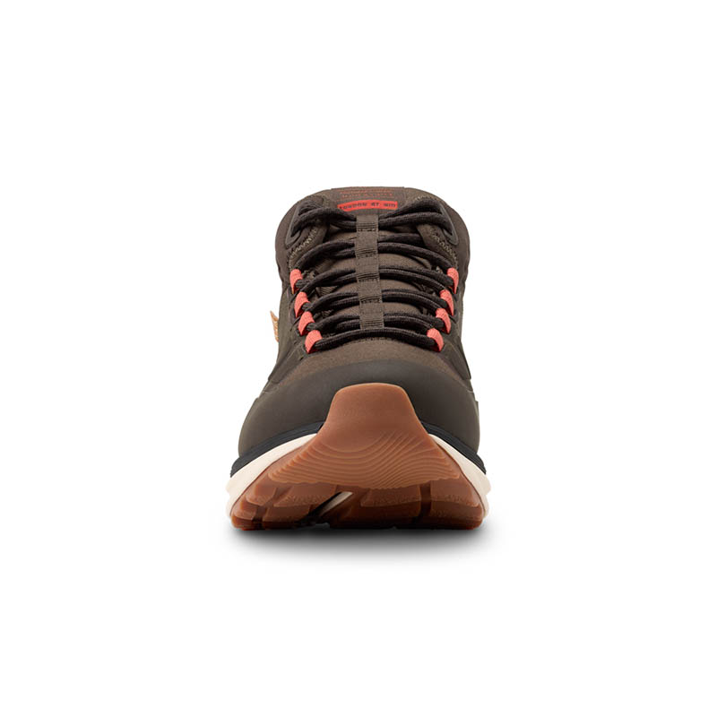 KIZIK 美國 London AT Mid 倫敦 男款中筒休閒鞋 棕黑 MLOM2502 登山健走鞋 高回彈 好穿脫