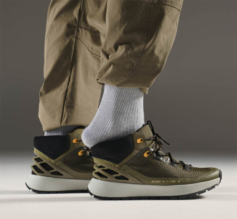 KIZIK 美國 Wasatch Mid 瓦薩奇 男款中筒休閒鞋 墨綠 UWAM2502 高回彈 防潑水 好穿脫