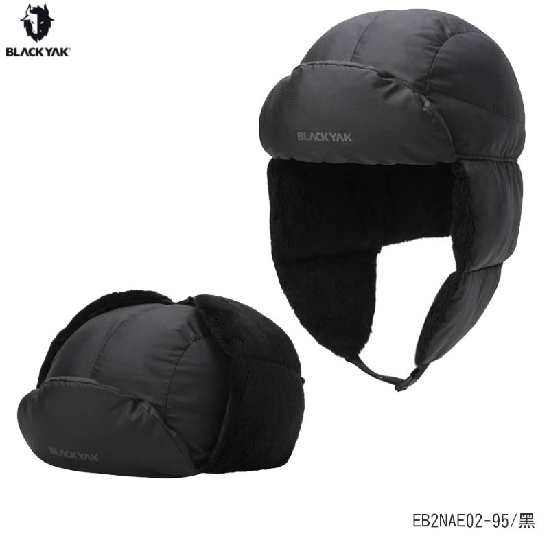 BLACKYAK BALL PADDING 保暖飛行帽 黑 遮耳帽 舖棉填充 EB2NAE02 2BYHTFU928