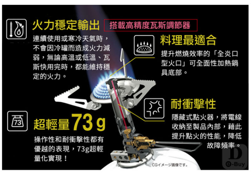 SOTO 日本 SOTO 攻頂爐 SOD-300S