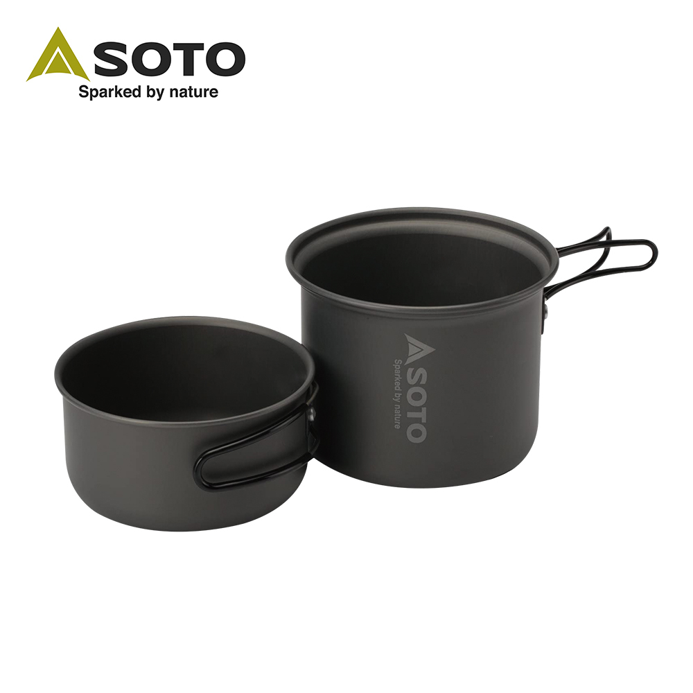 SOTO 輕便套鍋 SOD-510 雙人輕便套鍋/登山鍋具/戶外鍋具/野營野炊鍋具 