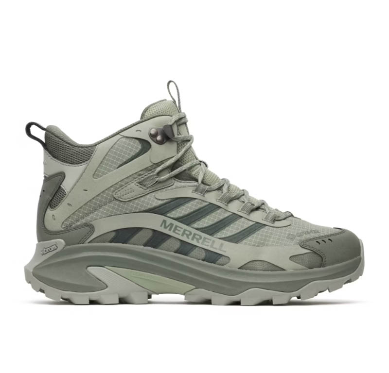 MERRELL 美國 MOAB SPEED 2 MID GTX 男款防水登山健行鞋 鼠尾草綠 ML00003461