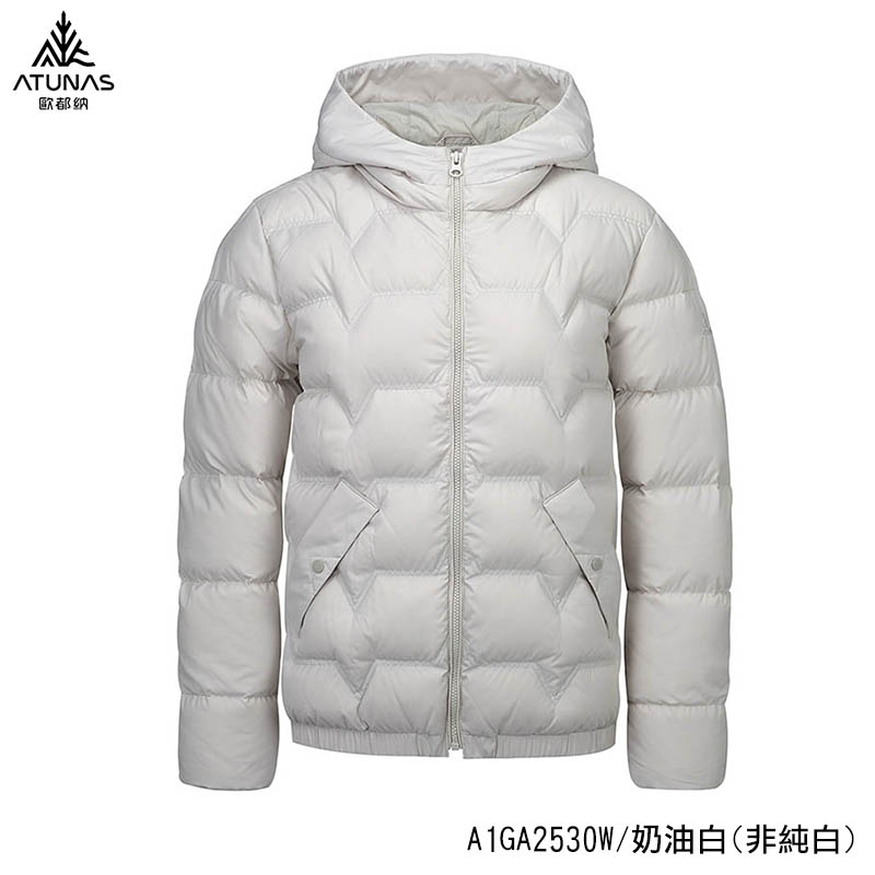 ATUNAS 歐都納 女款HEAT CORE 蓄熱羽絨外套 兩色 防潑水 防風 保暖佳 百搭款 A1GA2530W