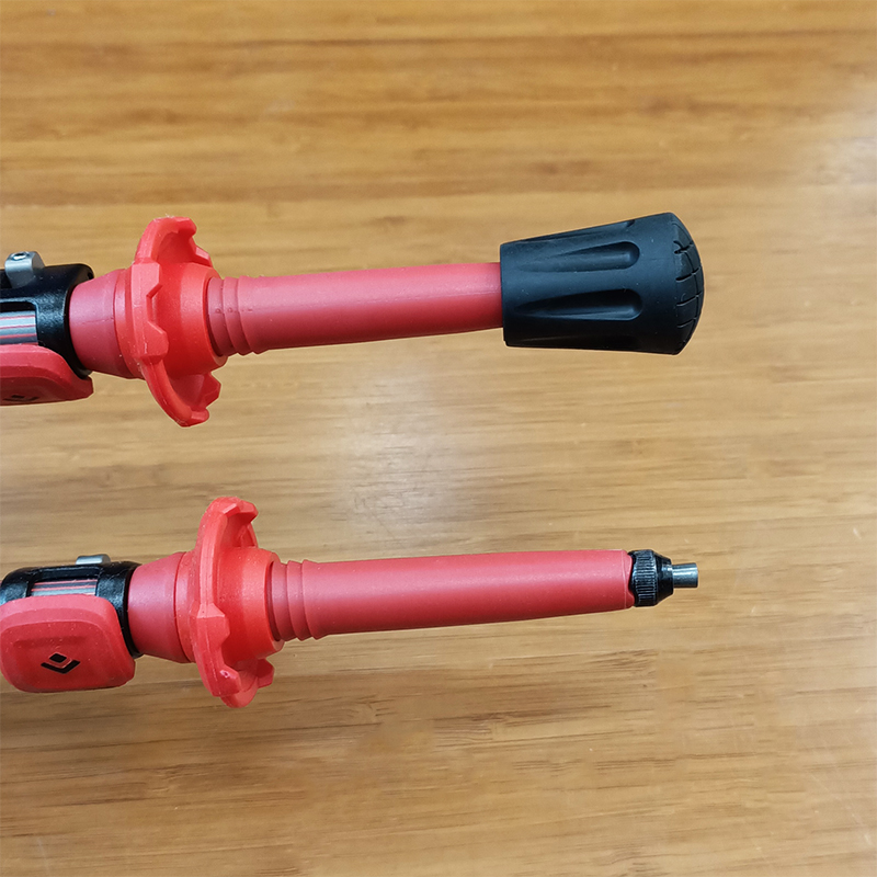 MASTERS 義大利 登山杖橡皮套 黑 MAT110212 杖尖保護套 登山杖橡皮套 橡皮護套 MAT110212