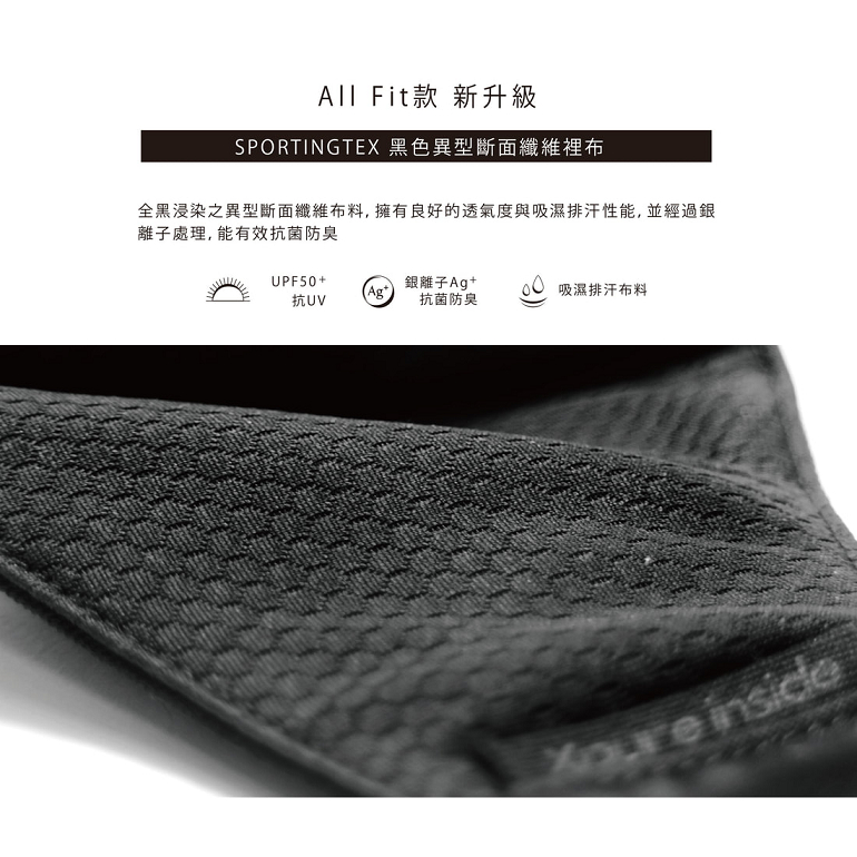 Xpure 淨對流 抗霾PM2.5口罩 ALL-FIT款 S/M/L  XP08-003 吸濕排汗舒適透氣