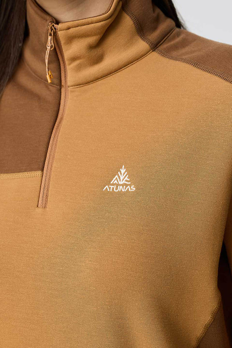 ATUNAS 歐都納 女 POLARTEC THERMAL Pro 保暖拉鍊衫 A1PS2524W 保暖 中層衣