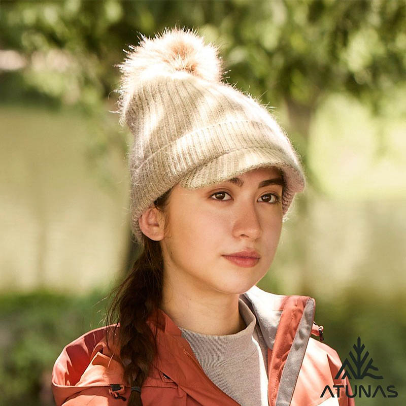 ATUNAS 歐都納 GORE INFINIUM 防風保暖帽 兩色 A1AH2513N 毛球針織帽 羊毛帽 保暖毛帽