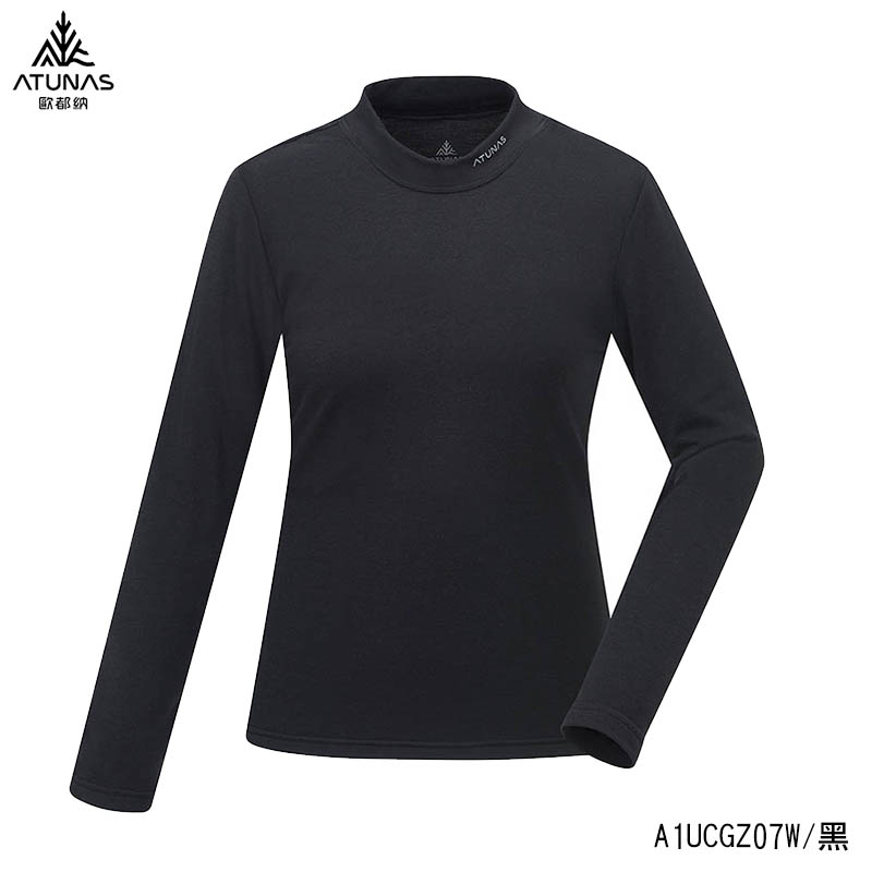 ATUNAS 歐都納 女款石墨烯抑菌蓄熱立領內著衣 A1UCGZ07W 登山健行 日常保暖 內層衣