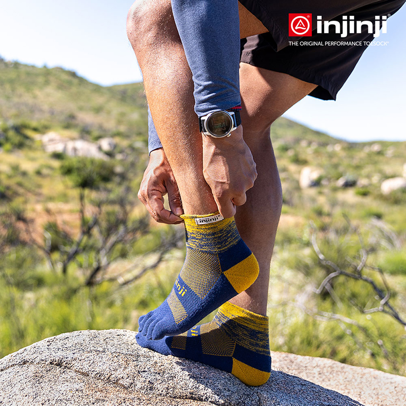 injinji 美國 Trail野跑避震吸排五趾短襪 NAA3657 NAA3695