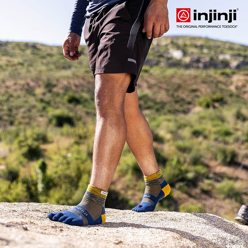 injinji 美國 Trail野跑避震吸排五趾短襪 NAA3657 NAA3695