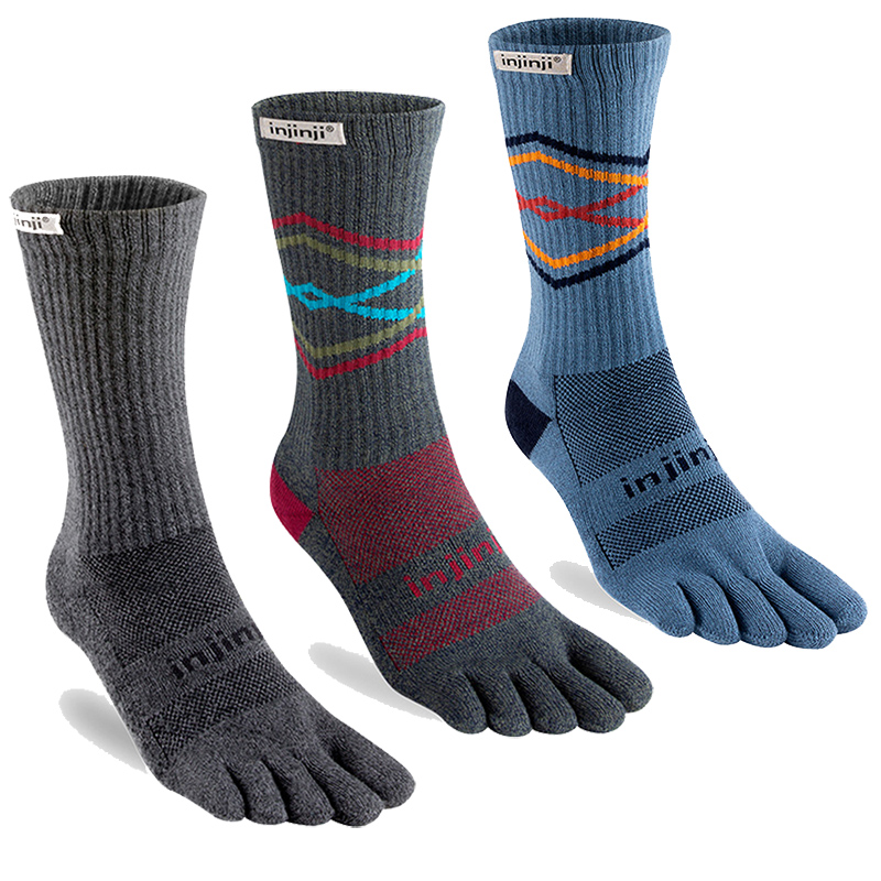 injinji 美國 Trail野跑避震吸排五趾中筒襪 多色 鐵人襪 NAA3794 NAA3795 NAA3753