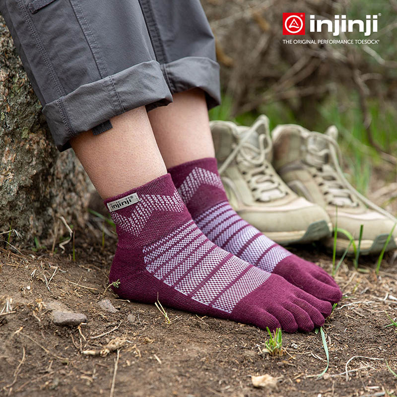 injinji 美國 Outdoor戶外避震羊毛五趾短襪NX NAA7594 NAA7508 NAA7548