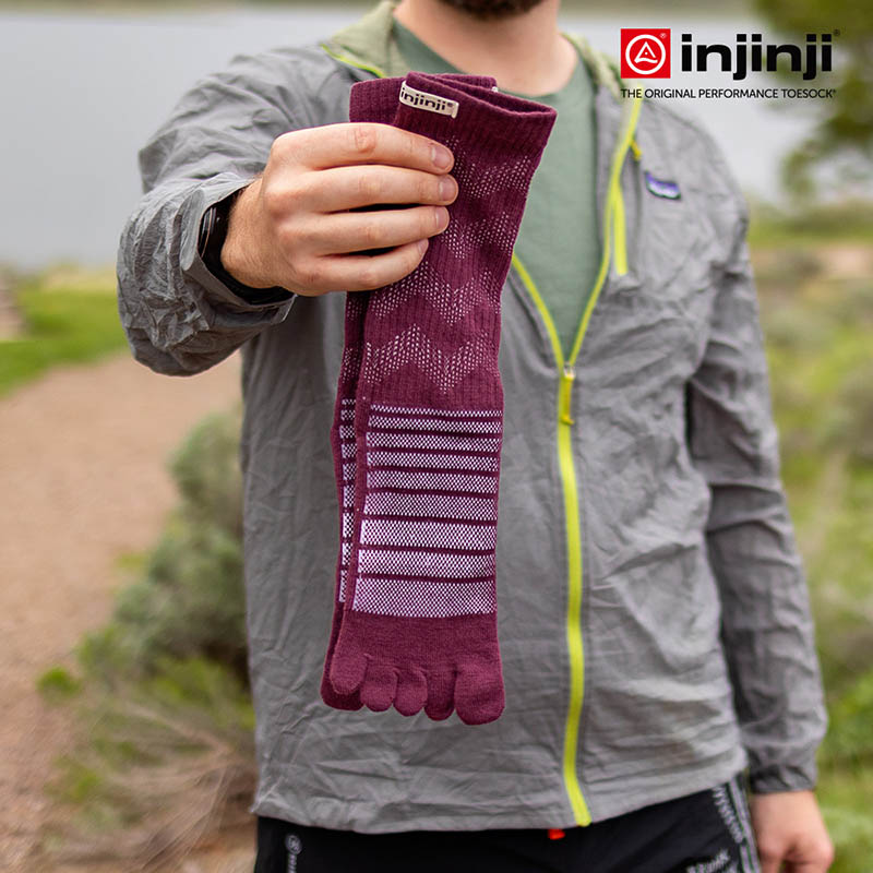 injinji Outdoor戶外避震羊毛五趾中筒襪NX NAA7694 NAA7608 NAA7648