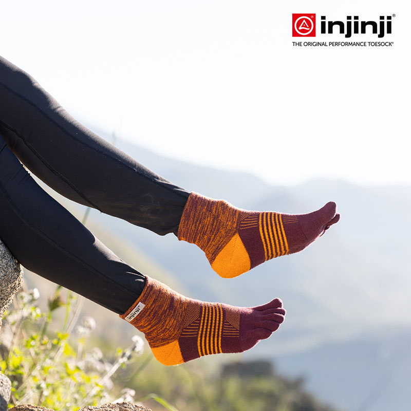injinji 美國 女 Trail野跑避震吸排五趾短襪 運動襪 WAA3853 WAA3808 WAA3895