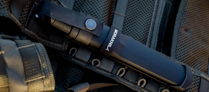 MORAKNIV 瑞典 全龍骨直刀-黑(塑膠護套) 13147 黑 Garberg Black 不鏽鋼直刀 求生 探險