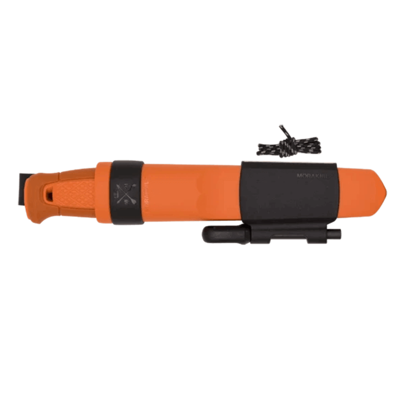 MORAKNIV 瑞典 Kansbol 不鏽鋼直刀(含求生配件) 焰橘 13913 野外求生 生火 登山野營