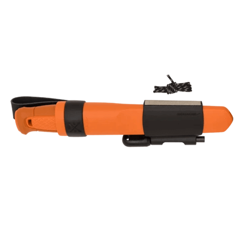 MORAKNIV 瑞典 Kansbol 不鏽鋼直刀(含求生配件) 焰橘 13913 野外求生 生火 登山野營