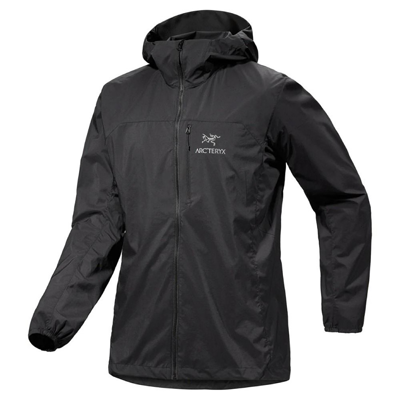 ARC'TERYX 始祖鳥 男 Squamish Hoody 連帽風衣外套 黑 X000007411 登山夾克