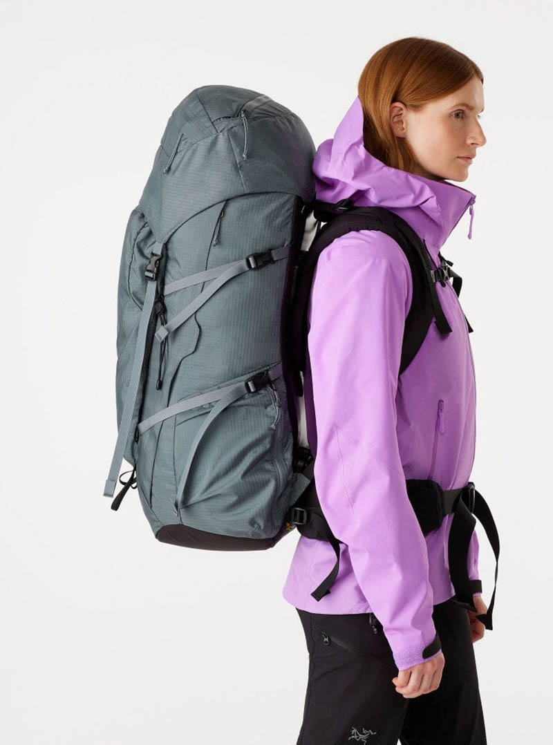 Arcteryx 始祖鳥女 Bora 60L 登山背包 深銀翼灰 X000006958