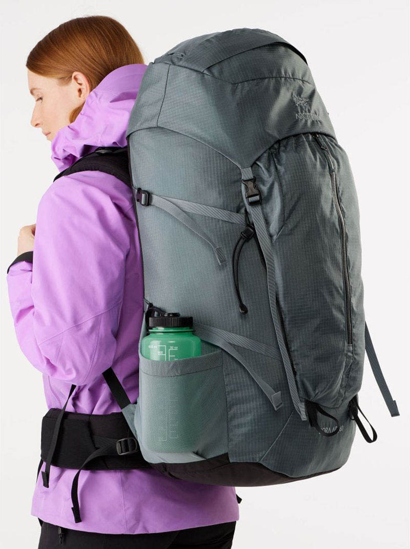 Arcteryx 始祖鳥女 Bora 60L 登山背包 深銀翼灰 X000006958