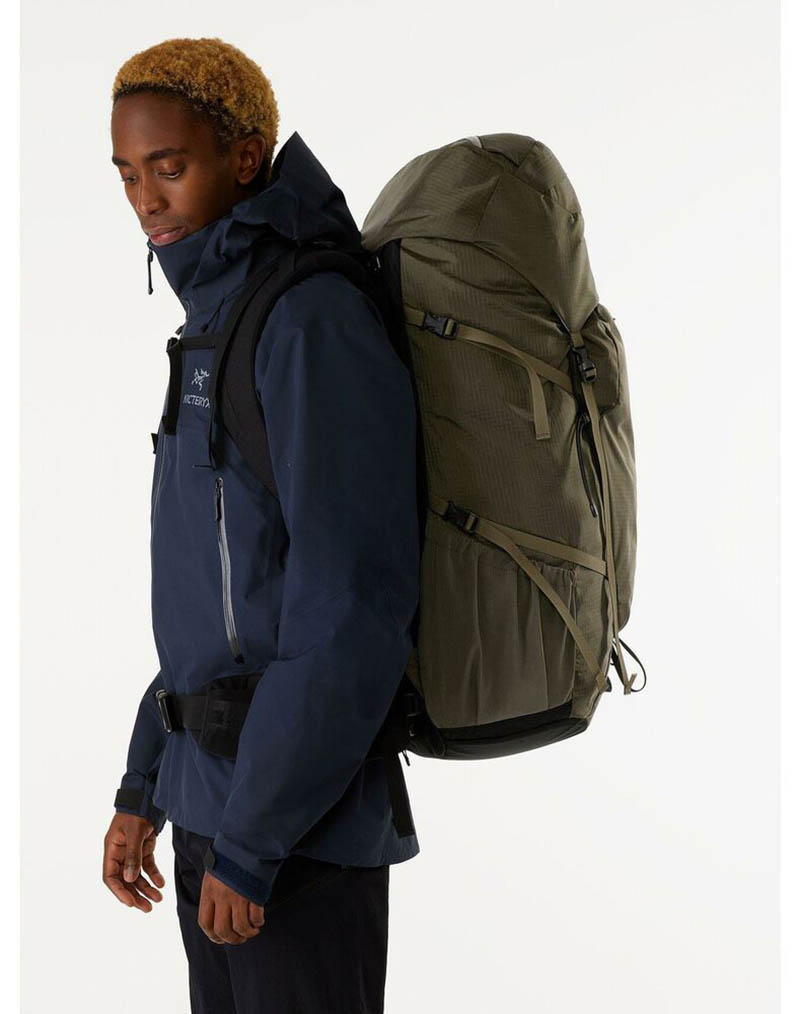 Arcteryx 始祖鳥男 Bora 65L 登山背包 龍紋綠 X000006932