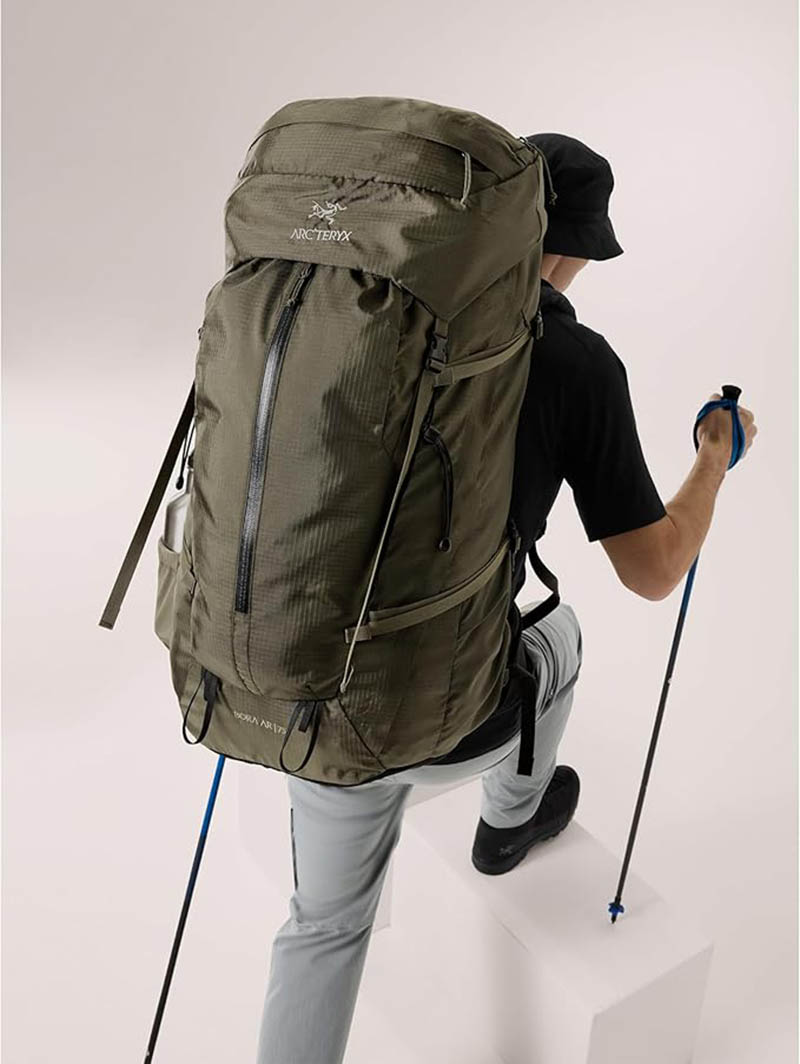 Arcteryx 始祖鳥男 Bora 75L 登山背包 龍紋綠 X000006988