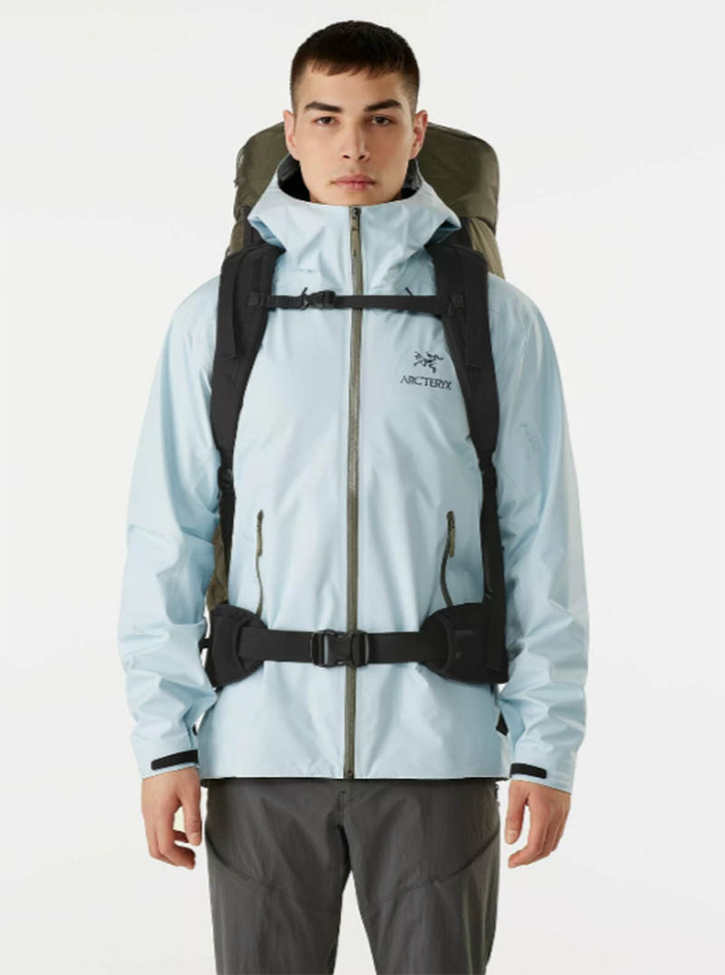 Arcteryx 始祖鳥男 Bora 75L 登山背包 龍紋綠 X000006988