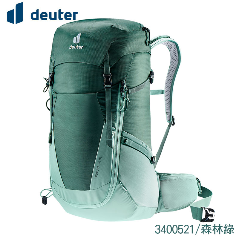 Deuter 德國 FUTURA 透氣網架背包 24SL 登山背包/女款/戶外 健行包 3400521
