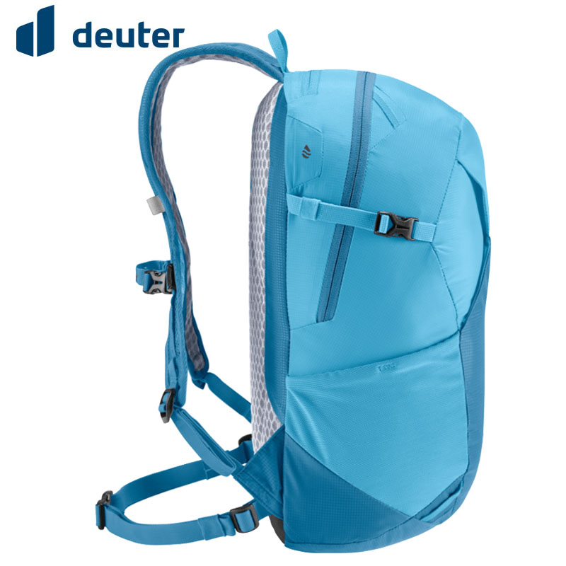 Deuter 德國 SPEED LITE 超輕量旅遊背包 21L 橘 蔚藍 旅遊/戶外背包/登山包 3410222