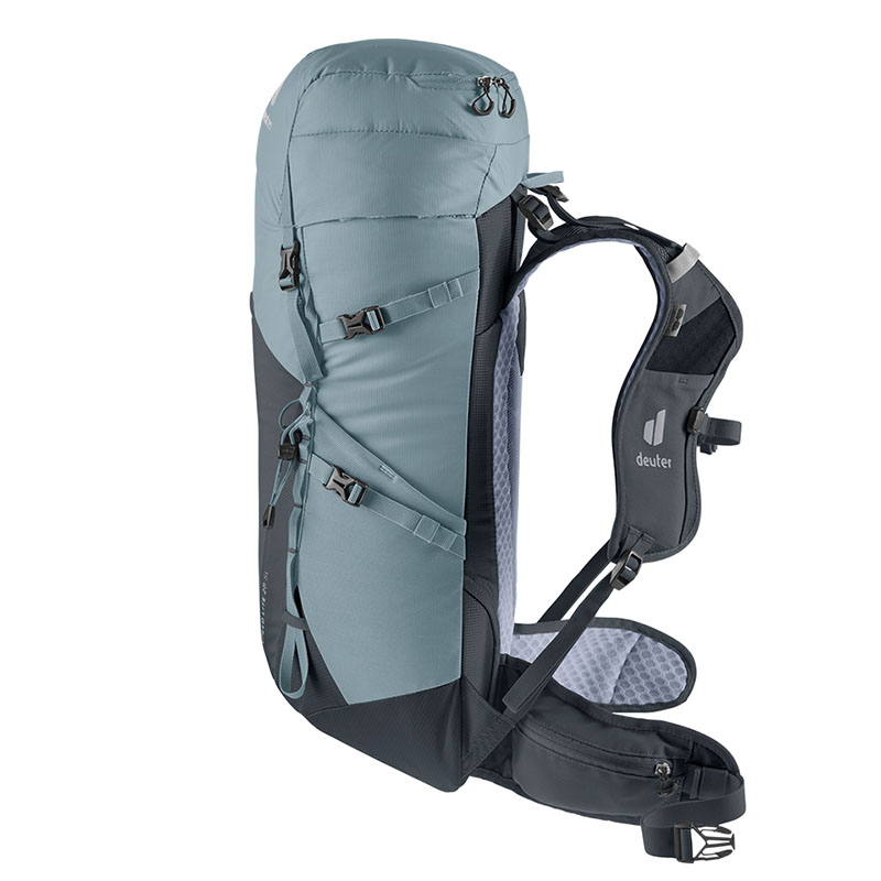 Deuter 德國 SPEED LITE 超輕量旅遊背包 28SL 白錫/藍 深灰/黑 女性窄肩款 3410522