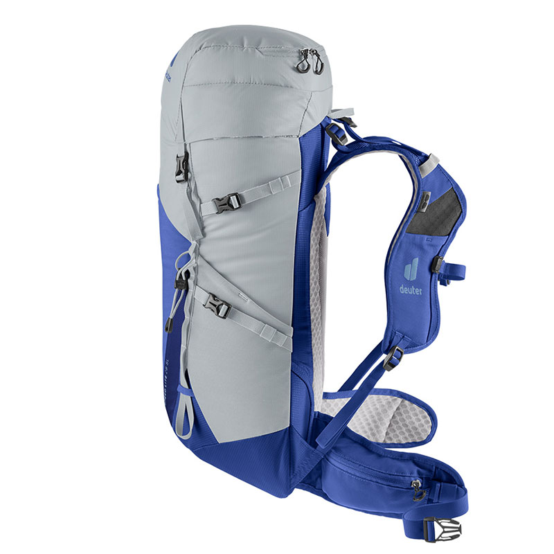 Deuter 德國 SPEED LITE 超輕量旅遊背包 28SL 白錫/藍 深灰/黑 女性窄肩款 3410522