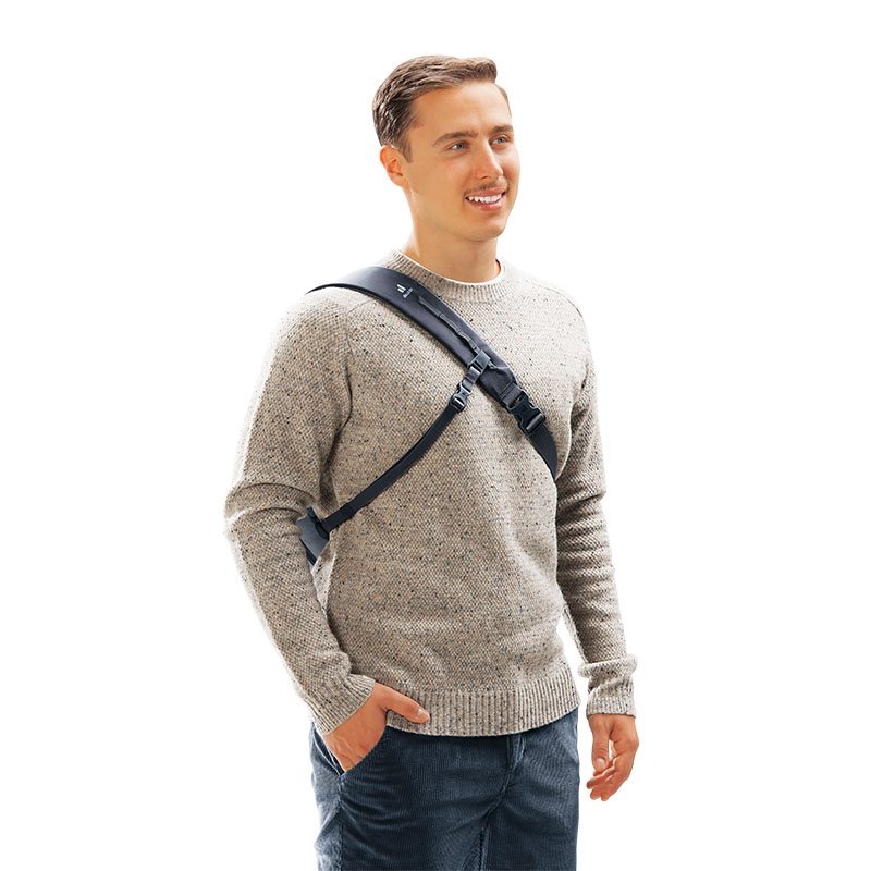 Deuter 德國 Stroof 斜背包 黑 8L 肩背包 休閒背包 3800125