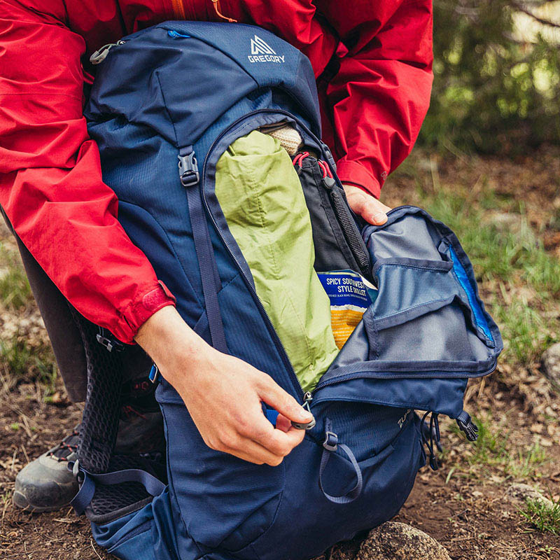 GREGORY 美國 ZULU 45 男款登山背包 牧草綠 火山黑 榮光藍 M/L 附防雨罩 GG145292