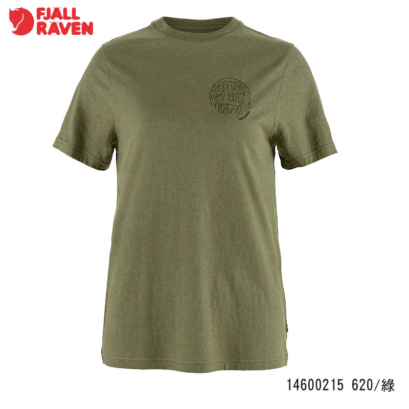 Fjallraven 北極狐 Hemp Blend Out Here 女短袖T恤 兩色 14600215