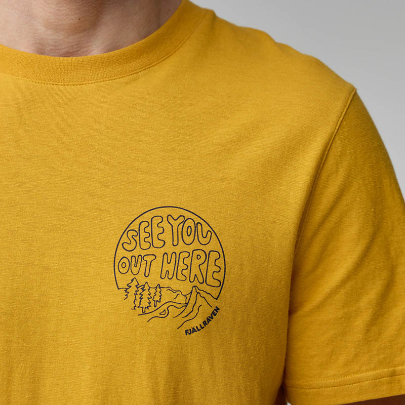 Fjallraven 北極狐 Hemp Blend Out Here 男短袖T恤 12600265 羅紋圓領Ｔ恤