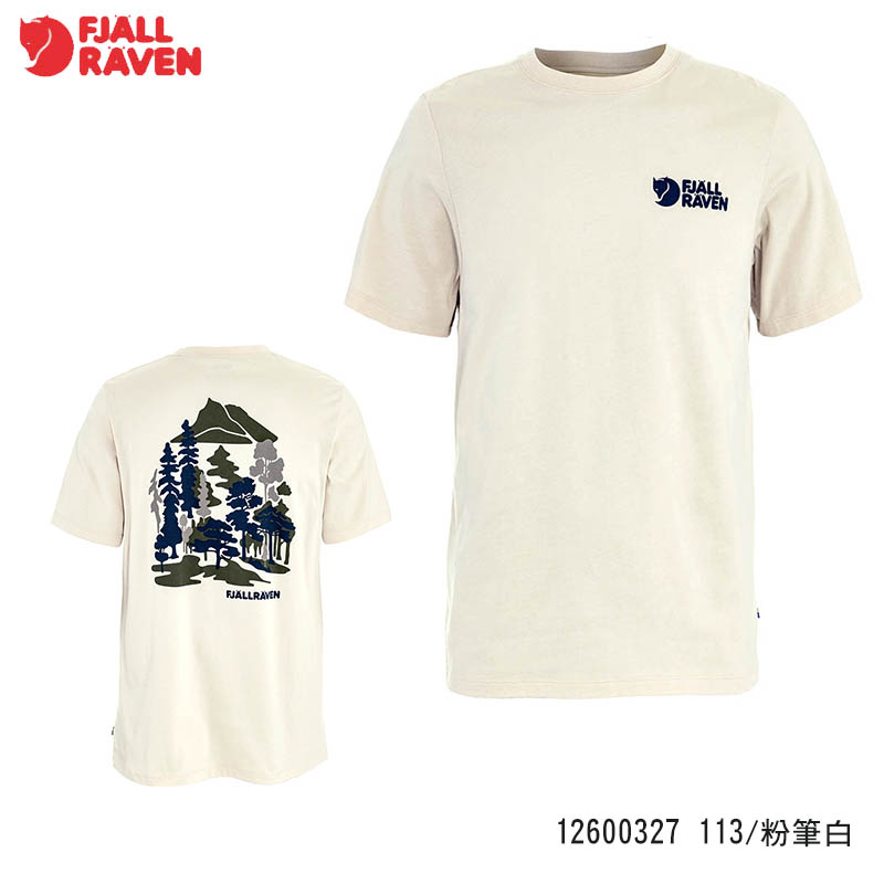 Fjallraven 北極狐 Swedish Forest 男短袖T恤 多色 12600327 有機棉T