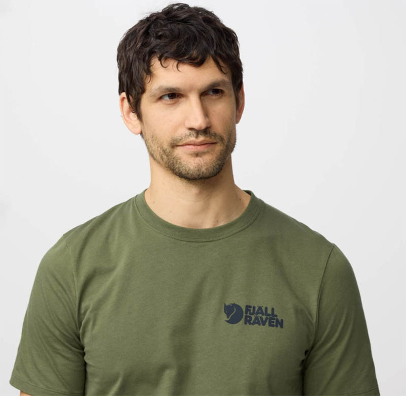 Fjallraven 北極狐 Swedish Forest 男短袖T恤 多色 12600327 有機棉T